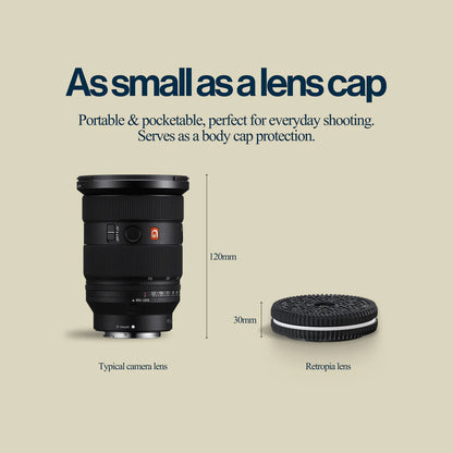 Retropia® Repurposed Disposable Film Camera Lens